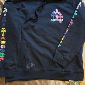 Chrome Hearts Multicolor Cross Hoodie